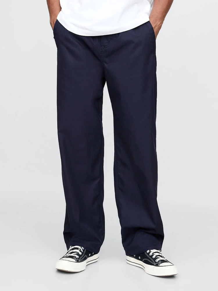 Pantalon ballon parachute en serg