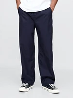 Twill Cargo Baggy Pants