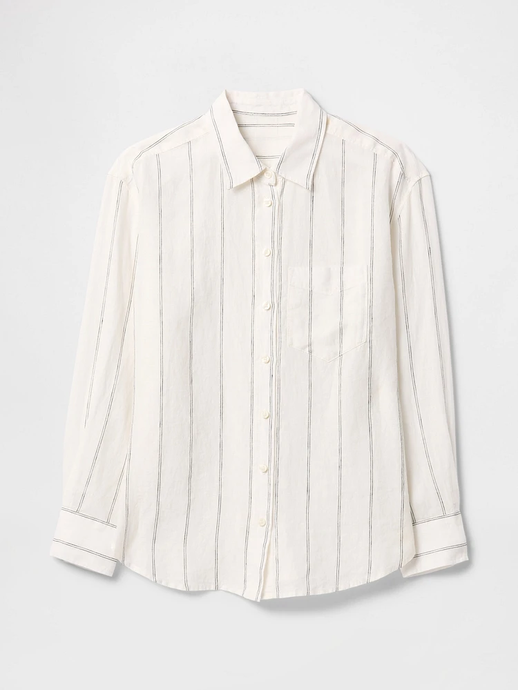 100% Linen Oversized Shirt