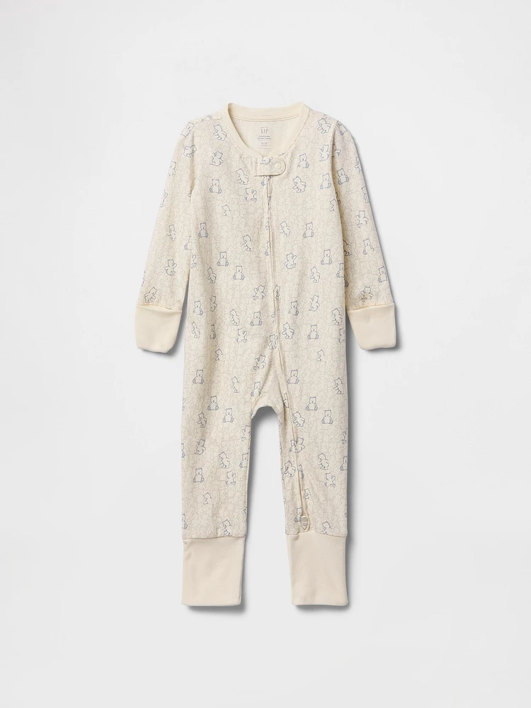 Baby Organic Cotton Convertible One-Piece