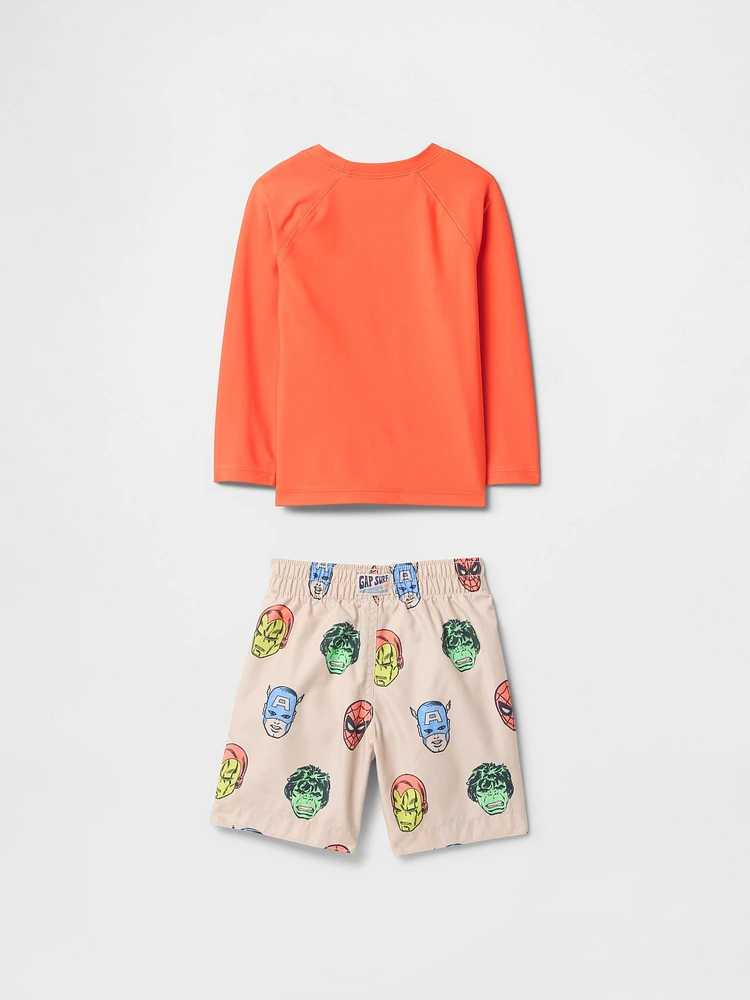 Baby & Toddler Rash Guard Swim Set