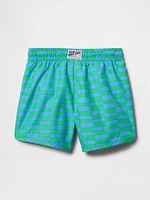 Baby & Toddler Recycled Dolphin Hem Swim Trunks
