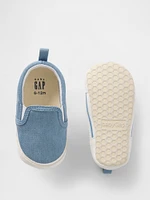 Baby Denim Slip-On Shoes