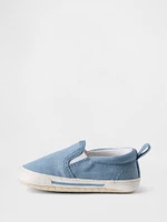 Baby Denim Slip-On Shoes