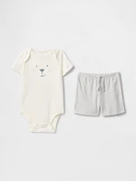 Baby Supima® Bear Bodysuit Outfit Set