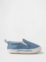 Baby Denim Slip-On Shoes