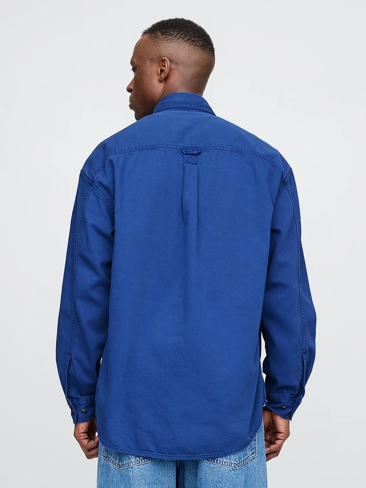 UltraSoft Denim Big Shirt