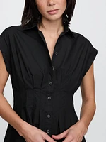 Poplin Midi Shirtdress