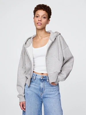 VintageSoft Full-Zip Wedge Hoodie