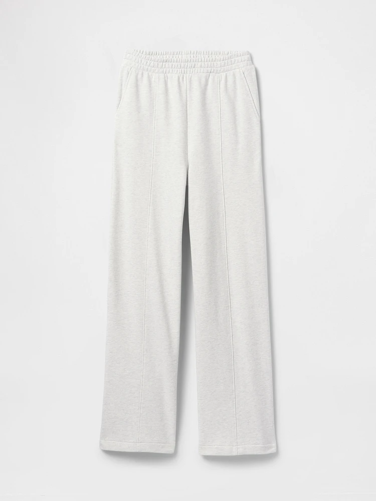 Heavyweight French Terry Seamed Straight Sweatpants