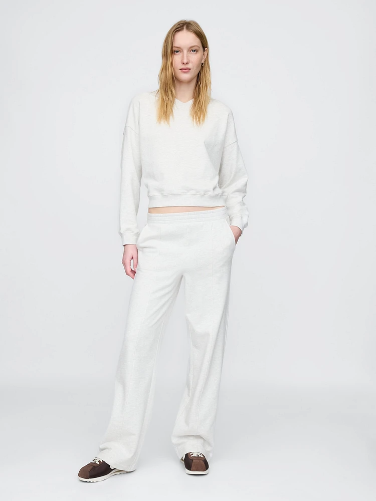 Heavyweight French Terry Seamed Straight Sweatpants