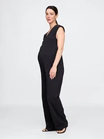 Maternity V-Neck Jumpsuit