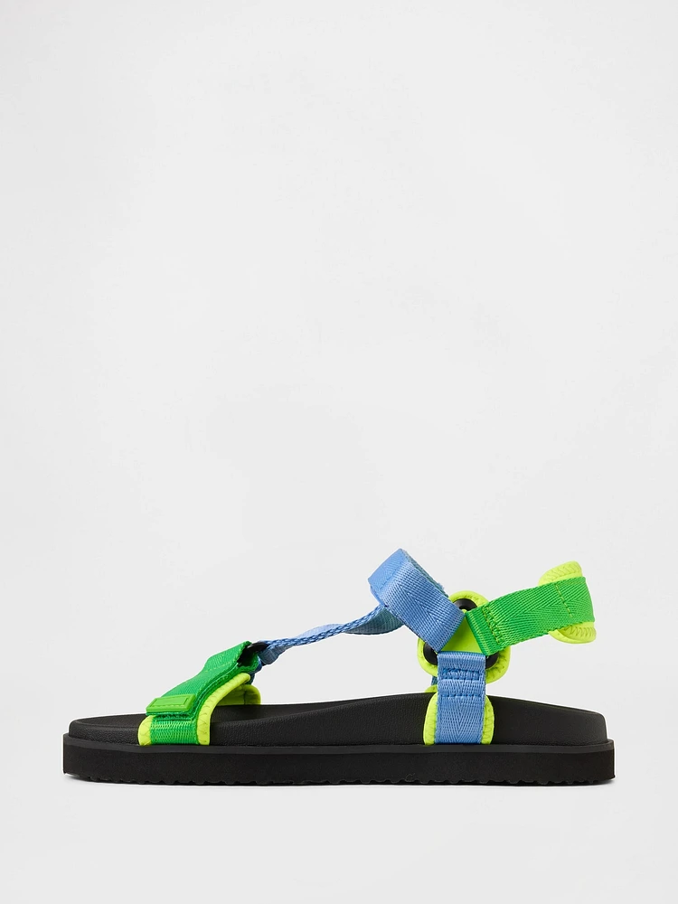 Kids Canvas Strap Sandals