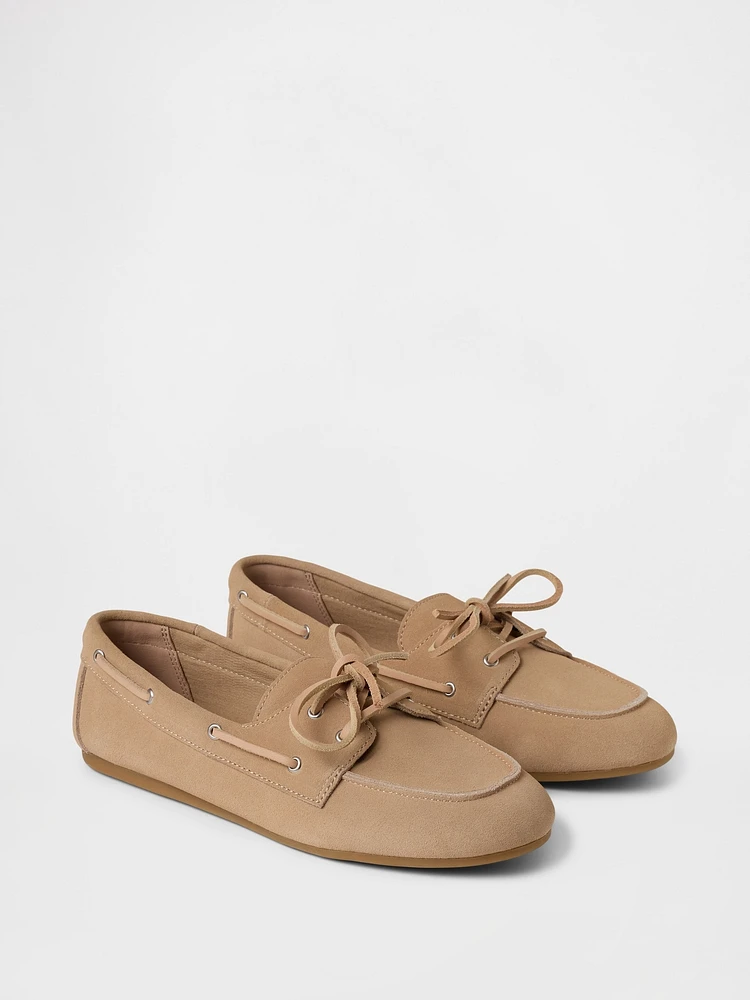 Suede Boat Shoes