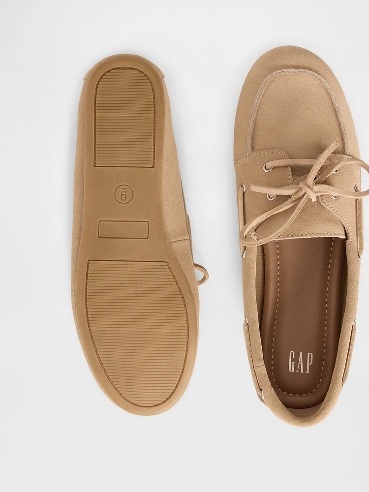 Suede Boat Shoes