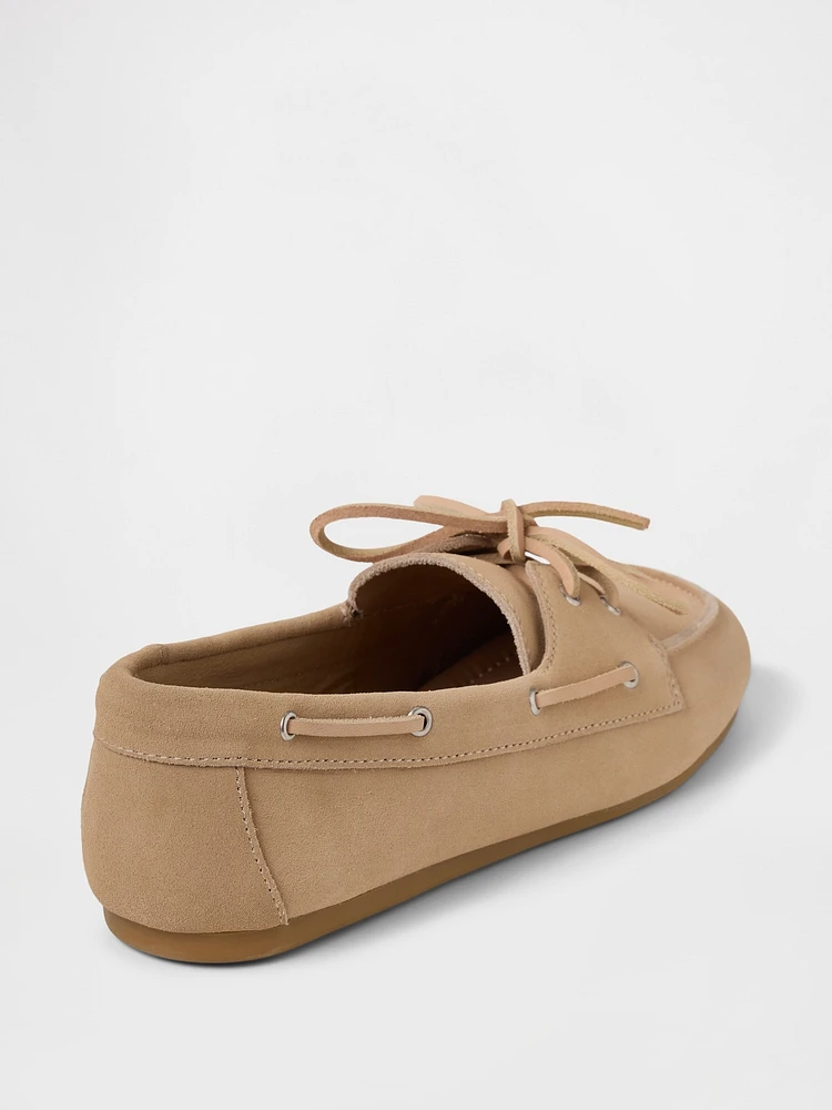 Suede Boat Shoes