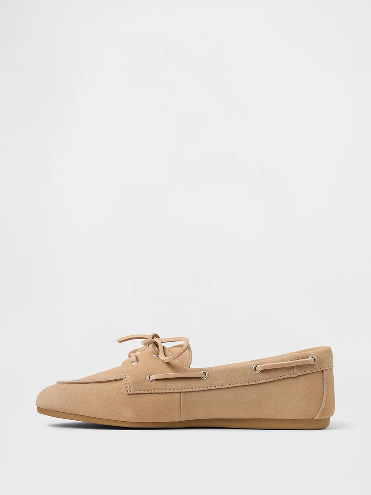 Suede Boat Shoes