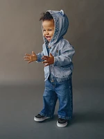 Baby UltraSoft Denim Bear Jacket