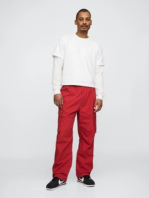 Pantalon cargo parachute