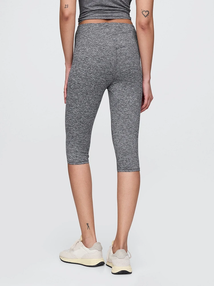 GapFit Smooth High Rise Jersey Crop Leggings