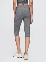 GapFit Lightweight Brushed Jersey Cropped Leggings