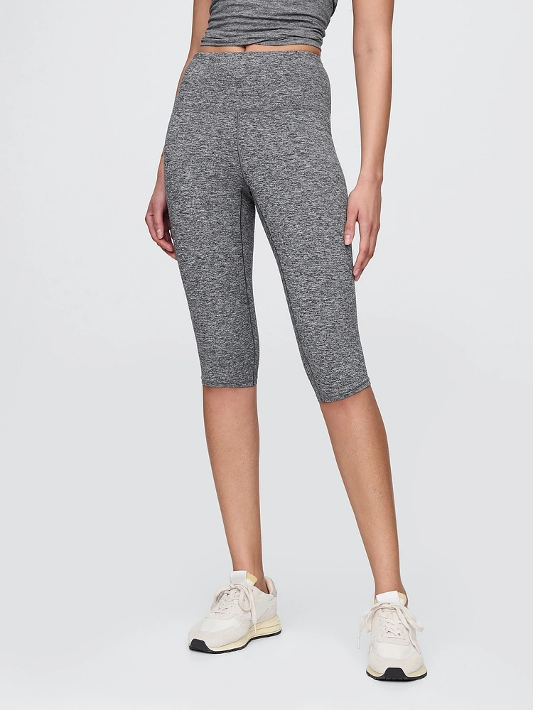 GapFit Smooth High Rise Jersey Crop Leggings