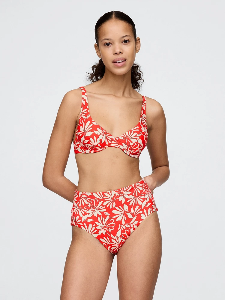 High Rise Bikini Bottom