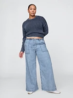 Mid Rise UltraSoft Easy Baggy Jeans