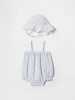 Baby Eyelet Bubble Outfit Set