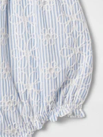 Baby Eyelet Bubble Outfit Set
