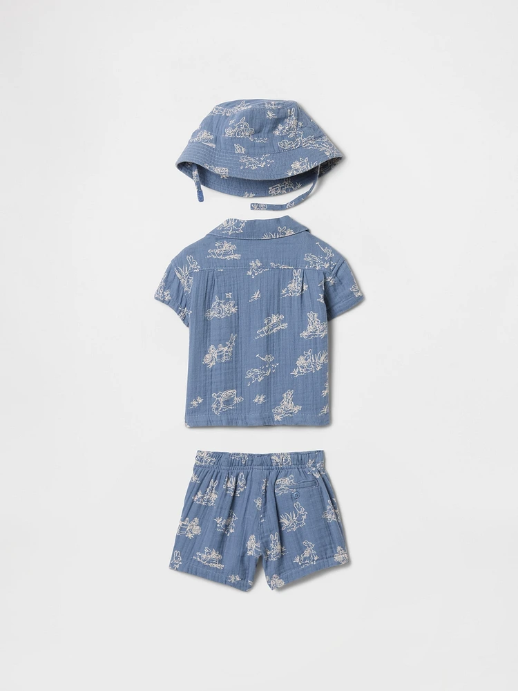 Baby Peter Rabbit™ Crinkle Gauze Cabana Set