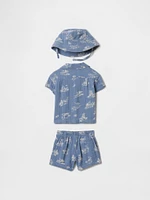 Baby Peter Rabbit™ Crinkle Gauze Cabana Set