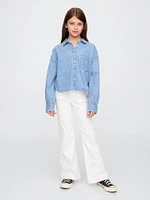 Kids High Rise '70s Flare Jeans