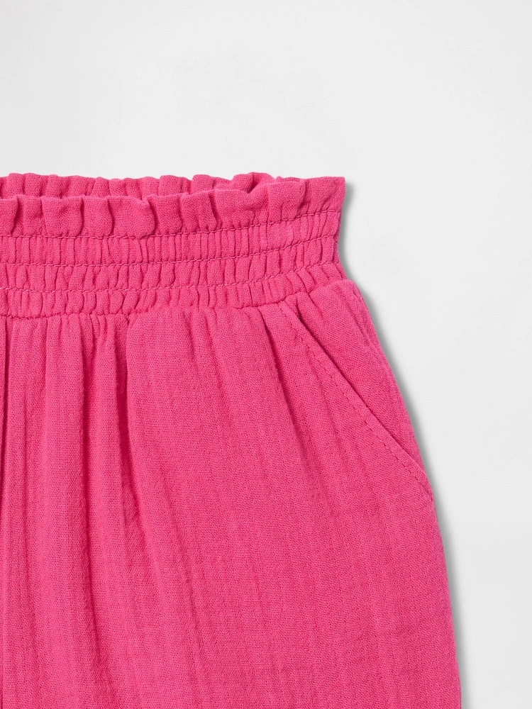 Baby & Toddler Crinkle Gauze Pull-On Shorts