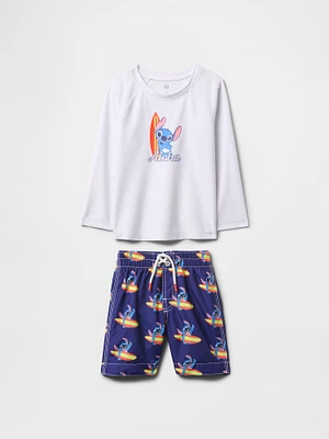 Gap × Baby & Toddler Rash Guard Swim Two-Piece