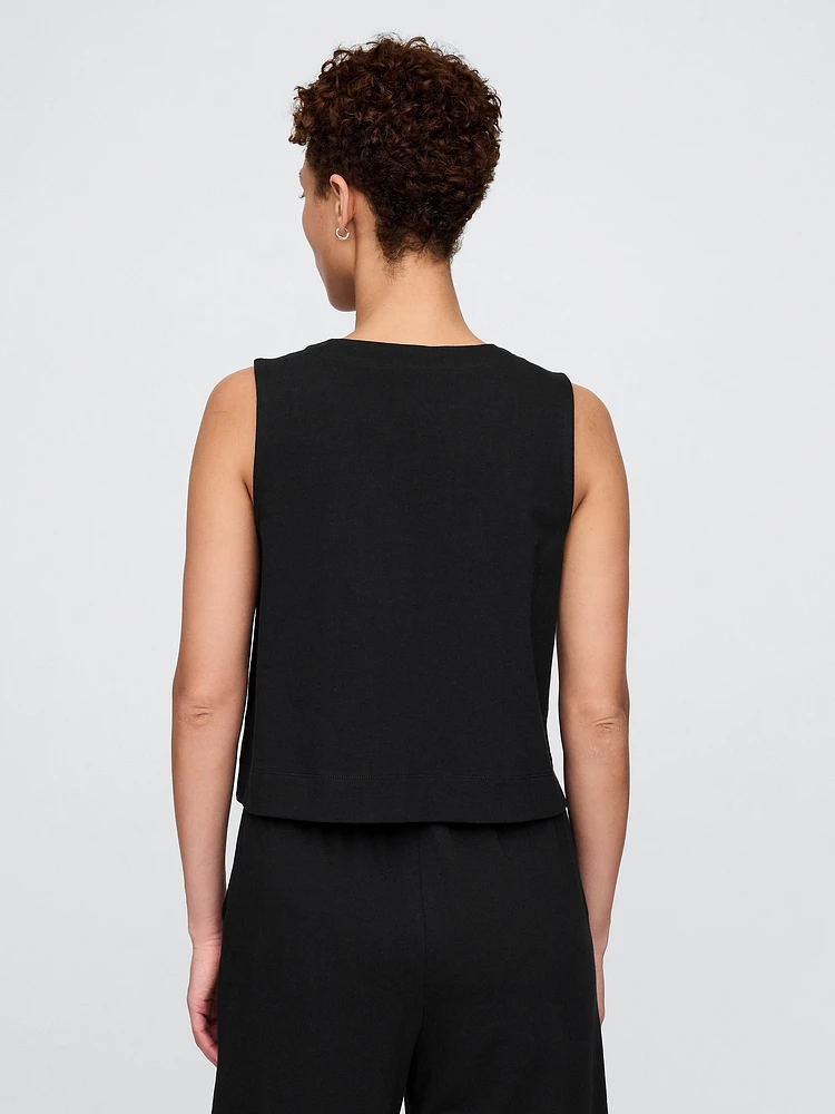 Heavyweight Organic Cotton Shell Tank Top