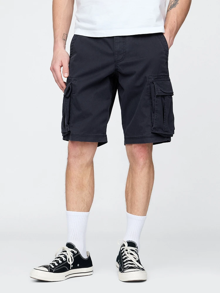 Short cargo décontracté de 28 cm