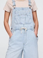 UltraSoft Denim Baggy Overalls