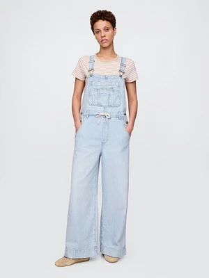 UltraSoft Denim Baggy Overalls