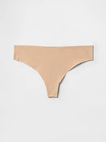 Organic Stretch Cotton No-Show Thong