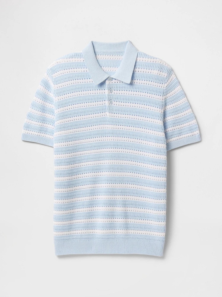 Polo Shirt Sweater