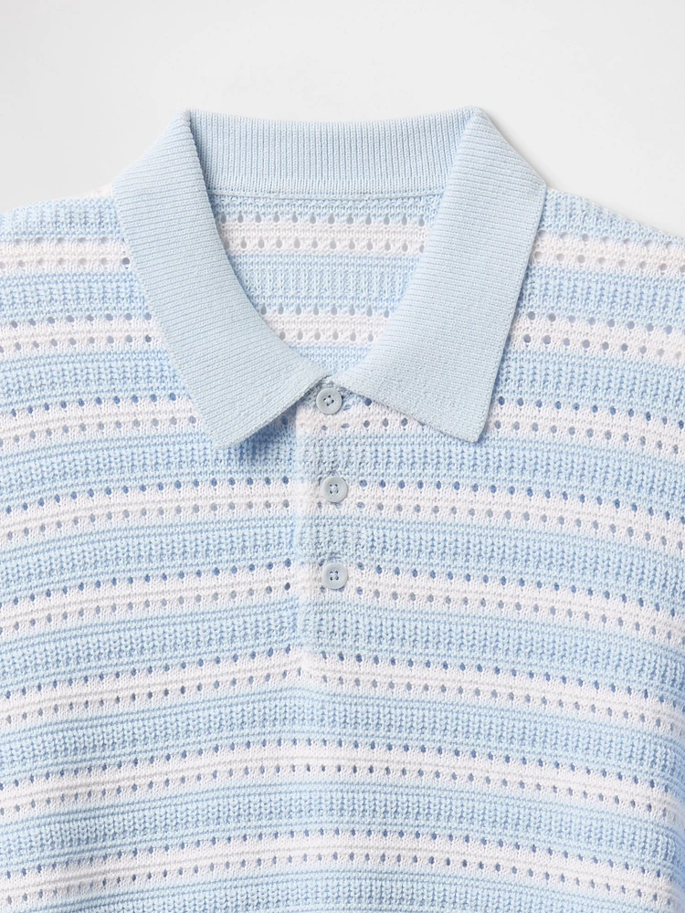 Polo Shirt Sweater