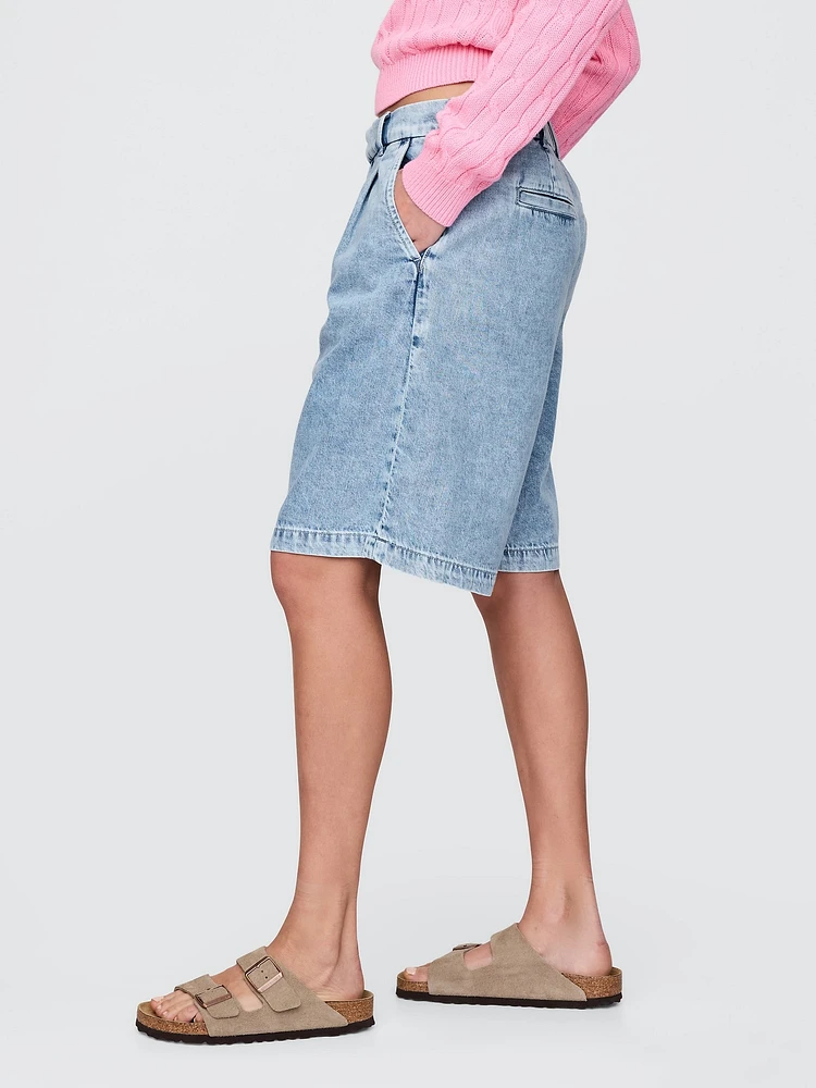 365 High Rise UltraSoft Longline Trouser Shorts