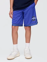 Kids GapFit 8.5" Mesh Pull-On Shorts
