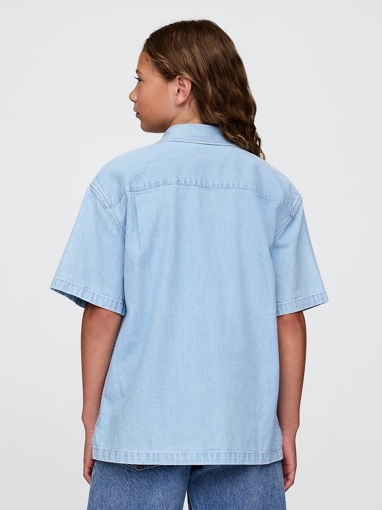 Kids Denim Shirt