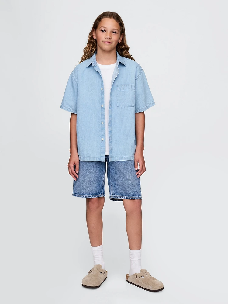 Kids Denim Shirt
