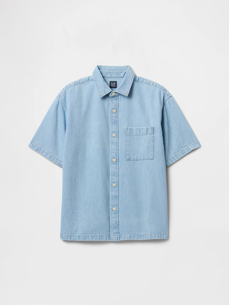 Kids Denim Shirt