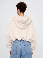 Heavyweight French Terry Crop Bubble Hoodie
