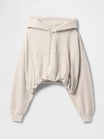 Heavyweight French Terry Crop Bubble Hoodie