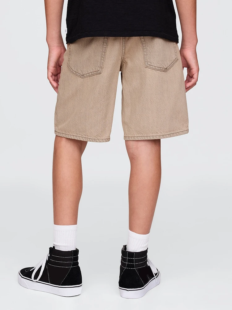 Kids UltraSoft '90s Loose Denim Shorts